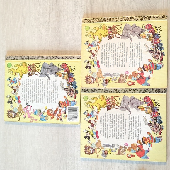 Little Golden Books SET OF FOUR - Picture 2 of 3